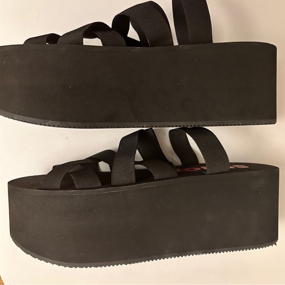 US 8.5 / 39 Simon Miller Floati Platform Sandals - Black - Picture 5 of 9
